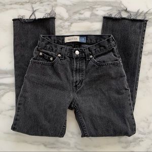 Black GAP Mid Rise Bootcut Denim Jeans | Sz XS/0